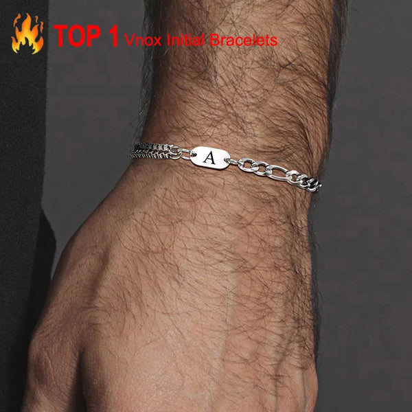 Vnox Timeless Charm Bracelet